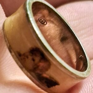 Vintage Unique And Rear Find , The Ring Is Very Well Made In 925 Silver